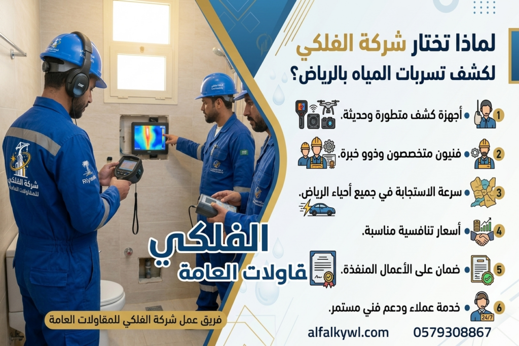 why choose alfalky water leak detection riyadh